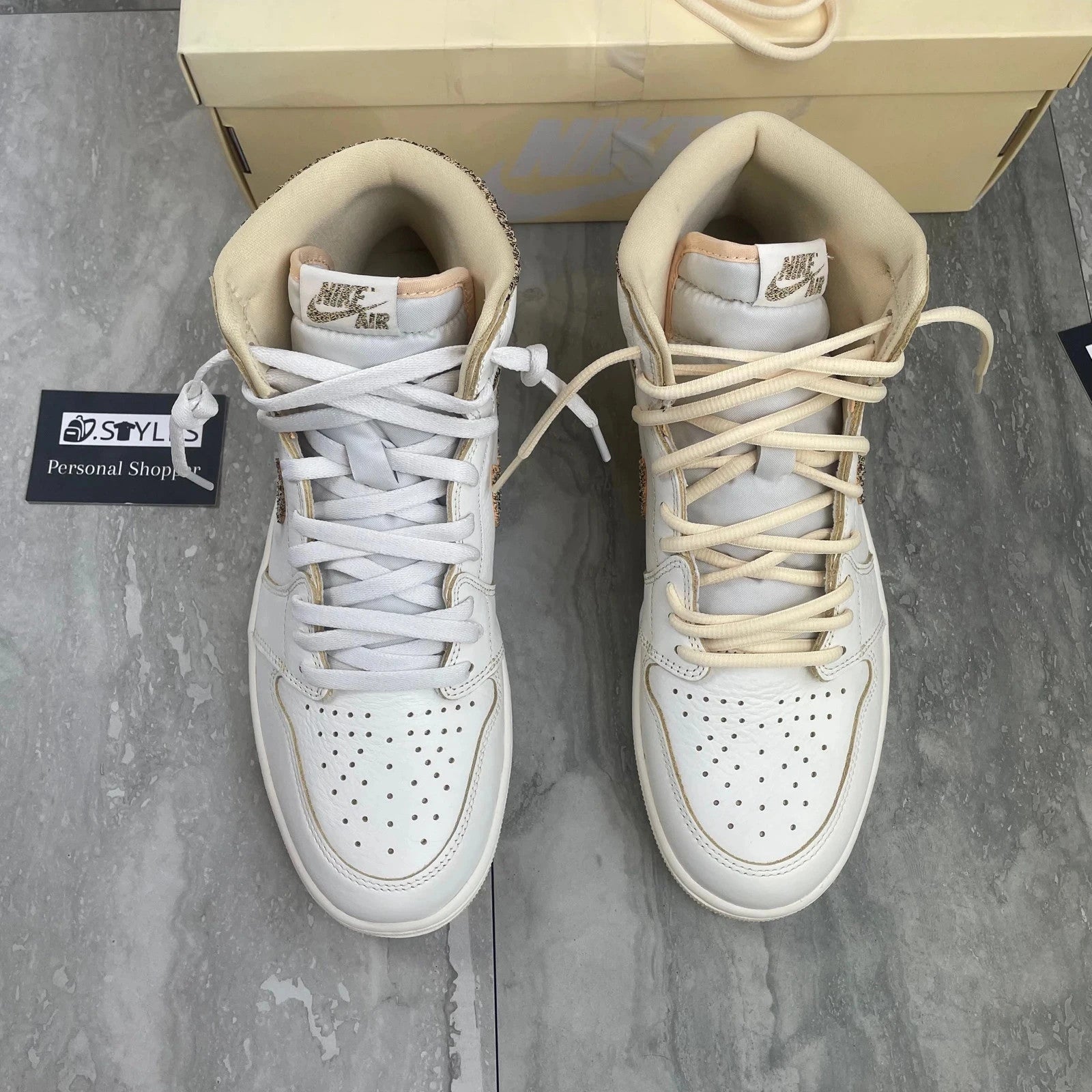 Jordan 1 High Retro - White Sand